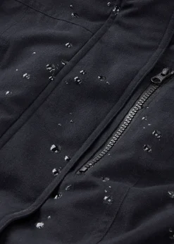 Parka imperméable avec polaire peluche dans la capuche