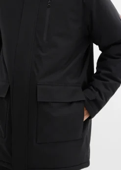 Parka imperméable en matière technique avec doublure matelassée