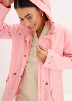 Parka longue à capuche