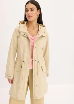 Parka longue à capuche