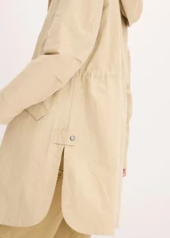 Parka longue à capuche