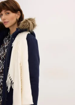 Parka longue et rembourrée