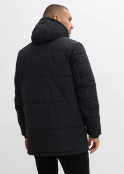 Parka matelassée et déperlante avec poches