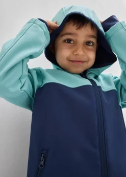 Parka thermique en softshell déperlant