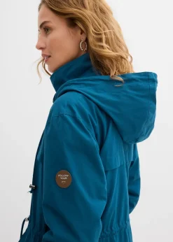 Parka-trench avec grandes poches