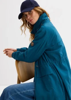Parka-trench avec grandes poches