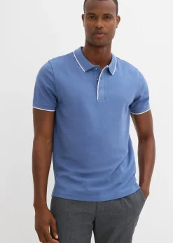 Polo en maille piquée, 100% coton