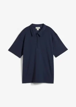Polo en viscose mélangée