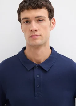 Polo manches longues 100% coton