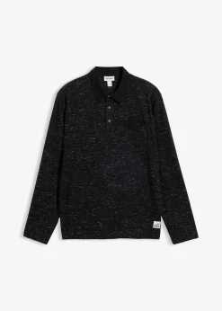 Polo manches longues 100% coton