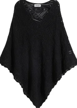 Poncho aspect crochet