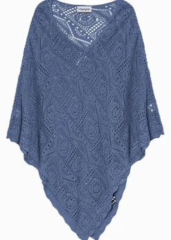 Poncho en crochet