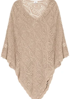 Poncho en crochet