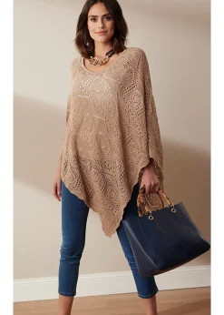 Poncho en crochet