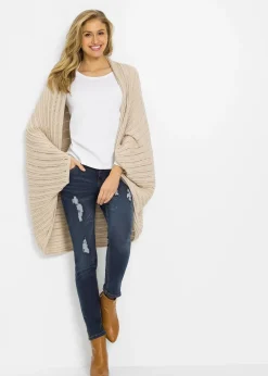 Poncho en fine maille