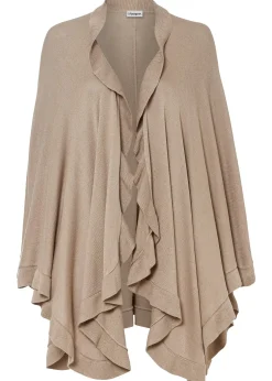 Poncho en maille douce
