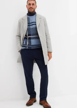 Pull à carreaux
