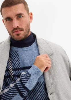 Pull à carreaux