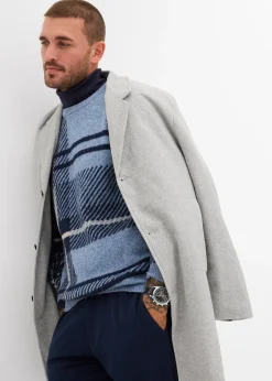 Pull à carreaux