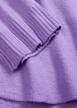 Pull à col montant