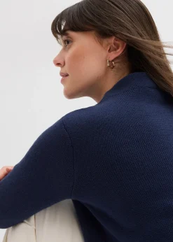 Pull à col montant
