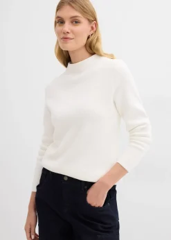 Pull à col montant
