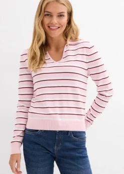 Pull à col polo