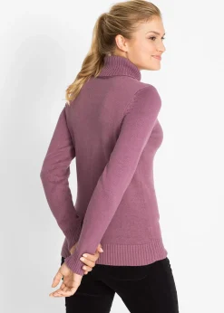 Pull à col roulé