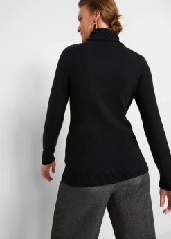 Pull à col roulé