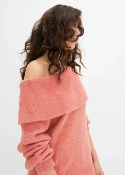 Pull à encolure Bardot asymétrique