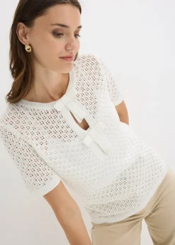 Pull ajouré