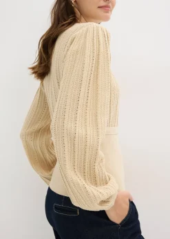 Pull ajouré