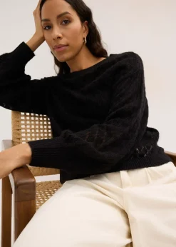 Pull ajouré