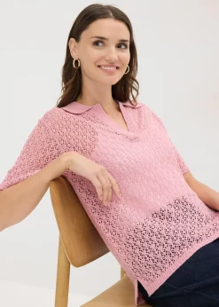 Pull ajouré
