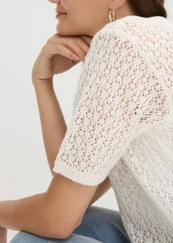 Pull ajouré