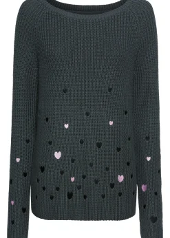 Pull avec broderies