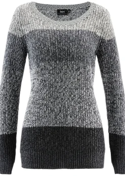 Pull avec rayures bloc