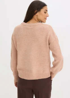Pull boxy à sequins