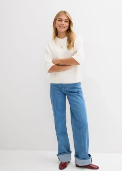 Pull boxy et doux