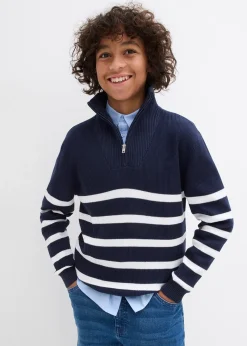 Pull camionneur en fine maille 100% coton
