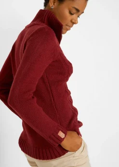 Pull camionneur en maille torsadée