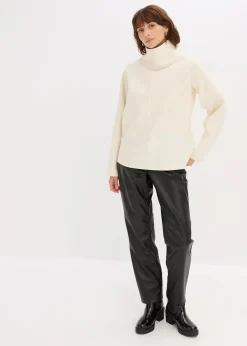 Pull col boule