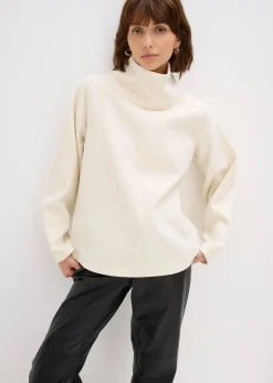 Pull col boule
