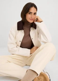 Pull col roulé