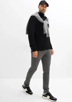 Pull col roulé