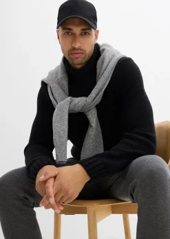 Pull col roulé