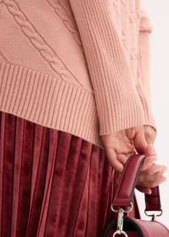 Pull col roulé