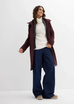 Pull col roulé