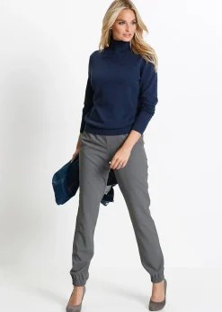 Pull col roulé