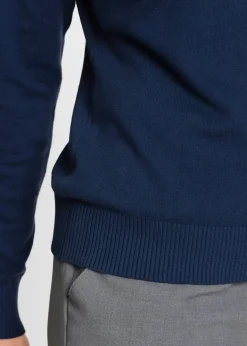 Pull col roulé